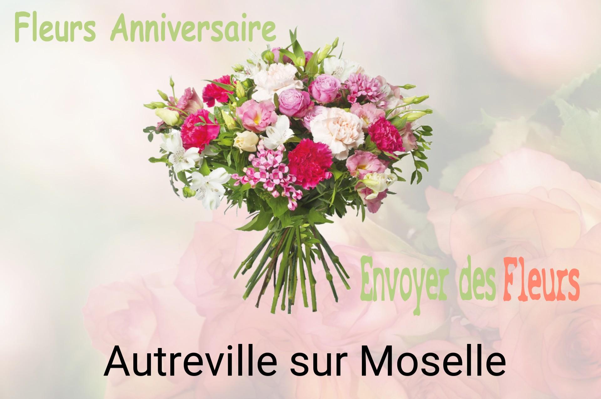 Bouquet de fleurs d’anniversaire livré à Autreville-sur-Moselle
